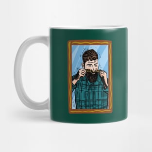 Beer lover portrait Mug